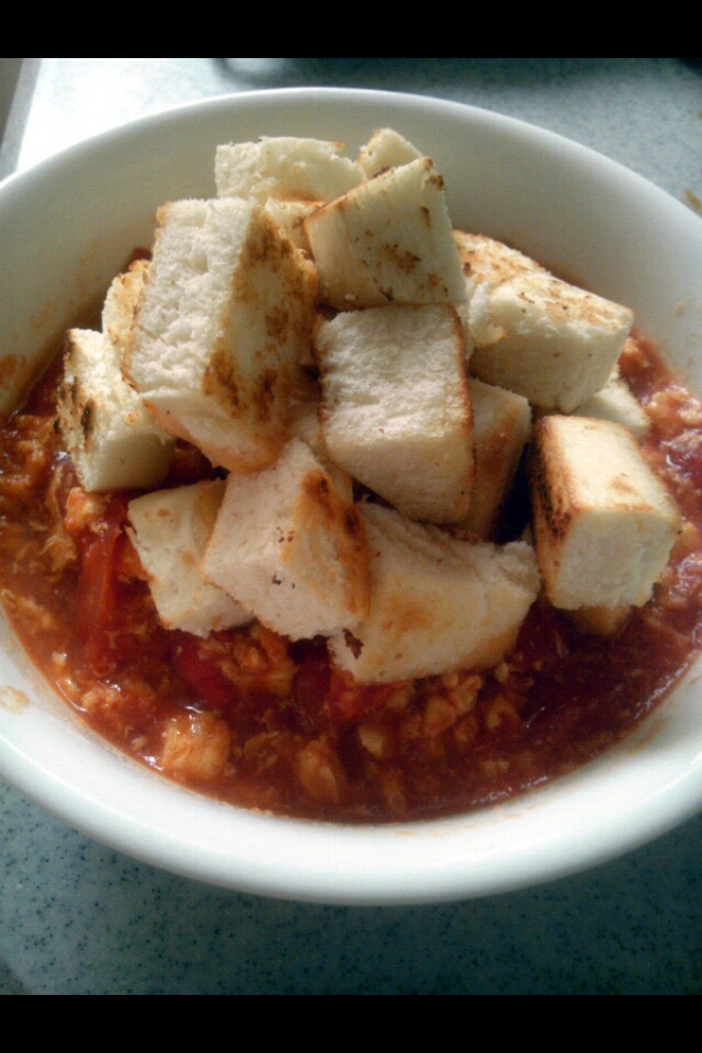 hanmo_wc做的西红柿烩馒头