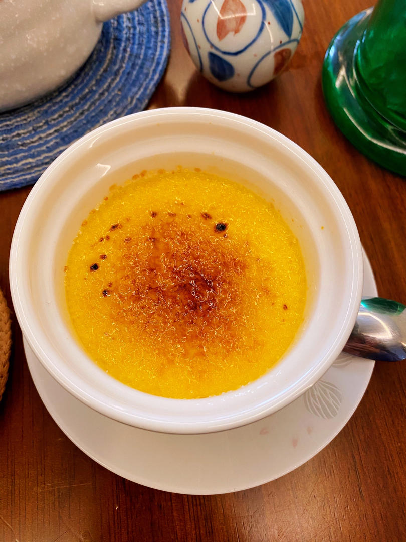 黑兔candy做的crme brle 法式烤布蕾(焦糖布丁)