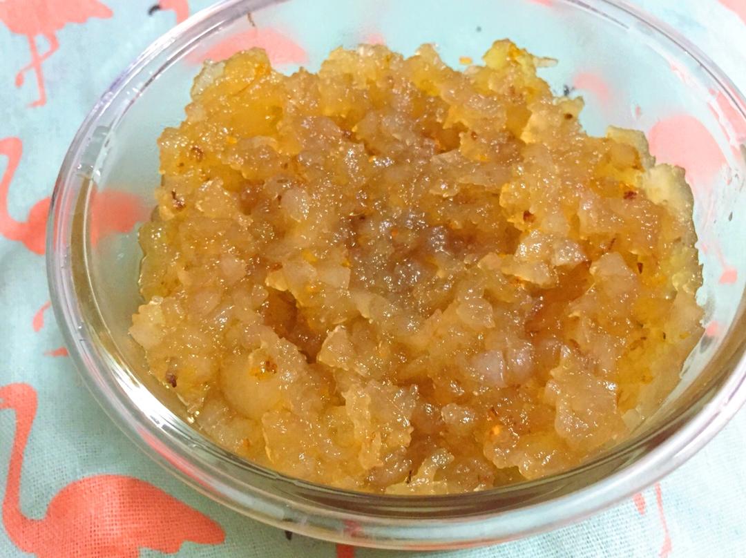 菜鸟多飞做的梨酱