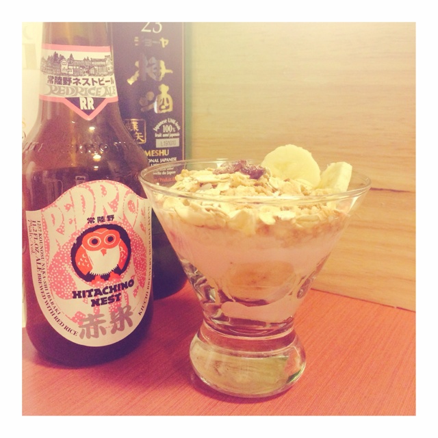 酒酿酸奶parfait