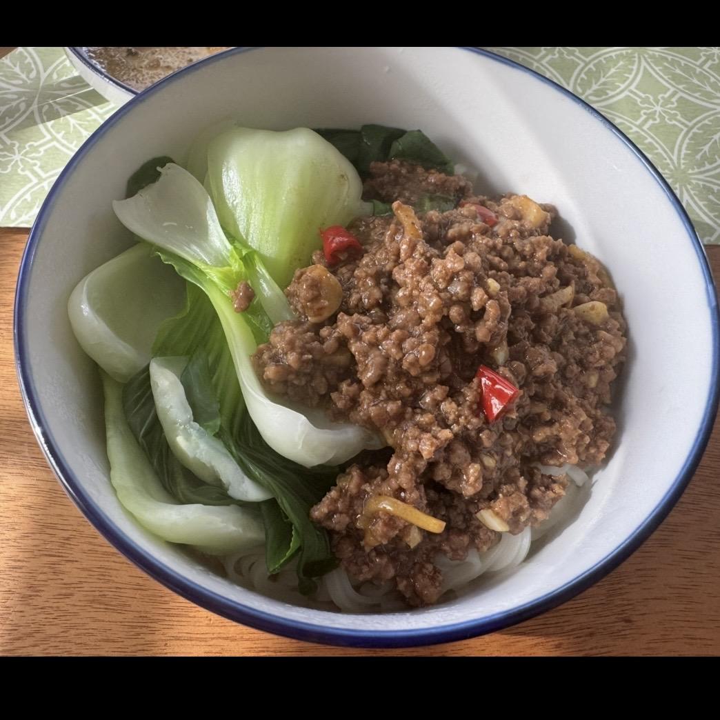 炸酱面（牛肉末版）