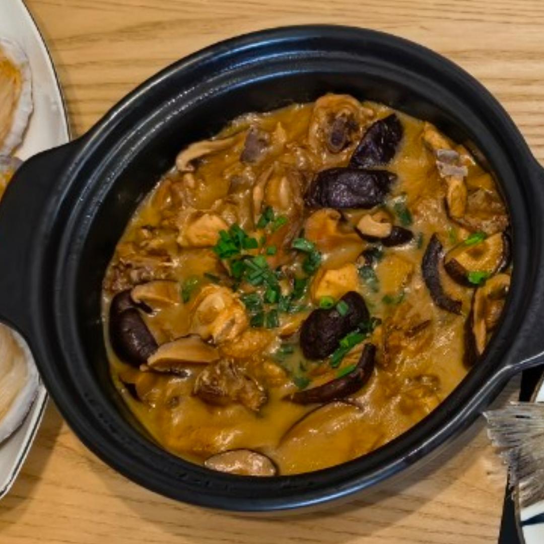 香菇鸡煲