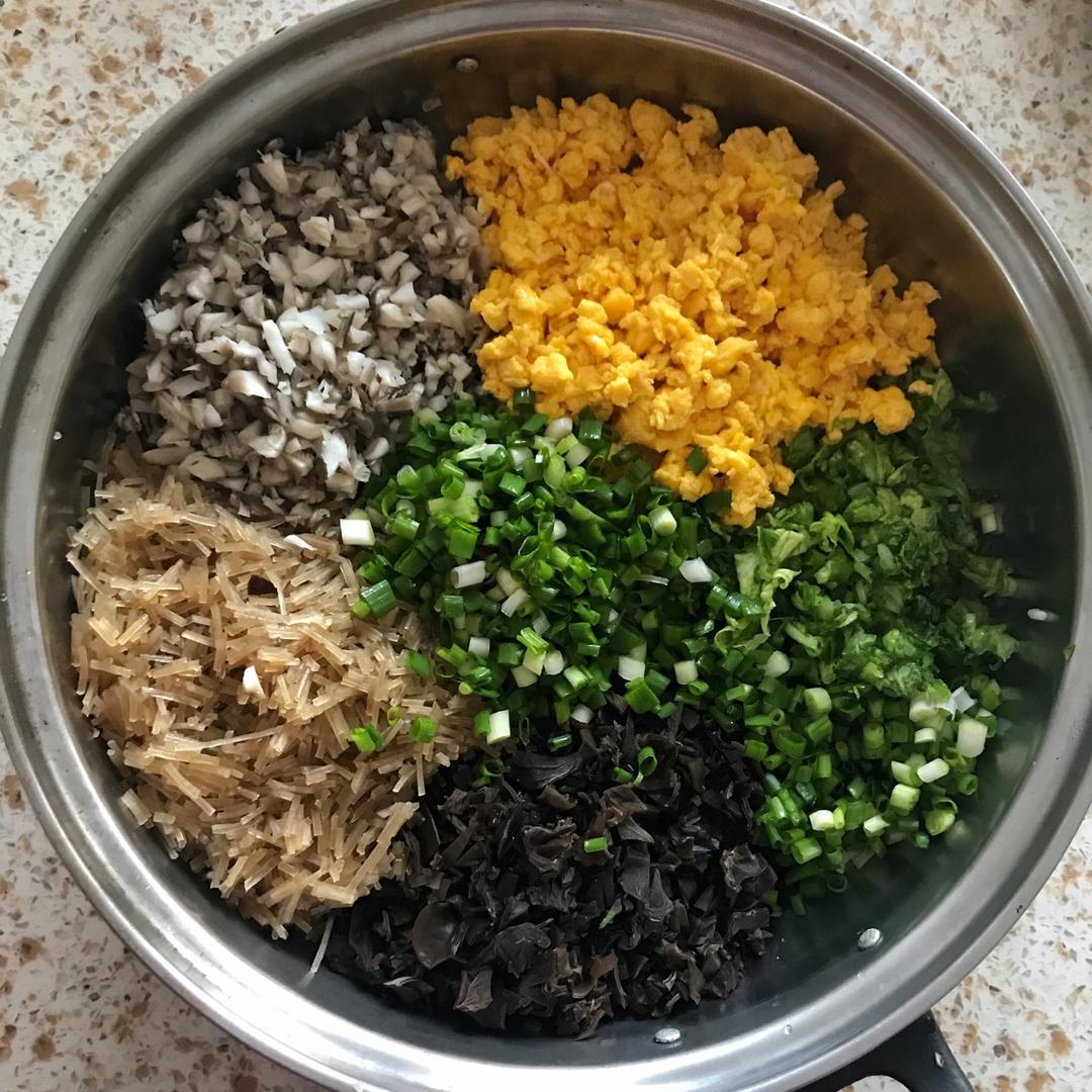 我是唐可做的素三鲜饺子馅