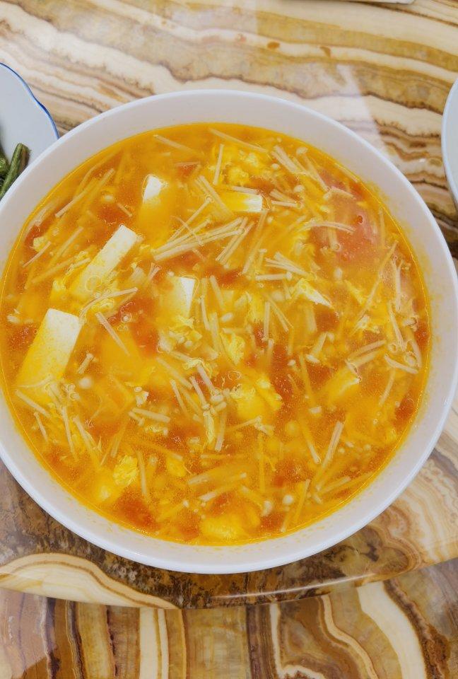 超好吃零失败番茄豆腐汤