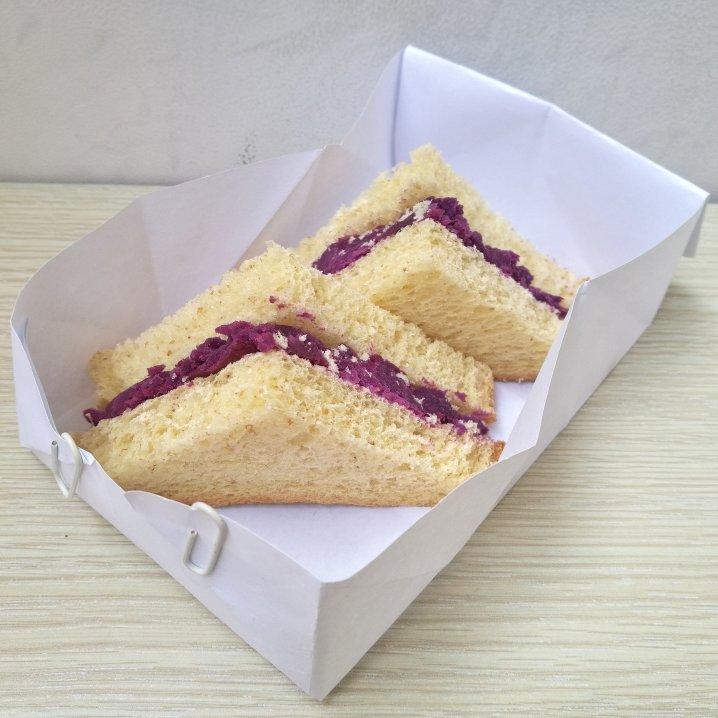 紫薯泥三文治(Purple Sweet Potato Sandwich)