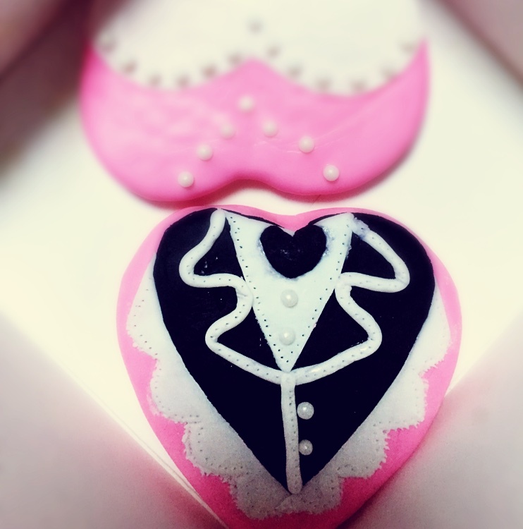 婚礼系列糖霜饼干