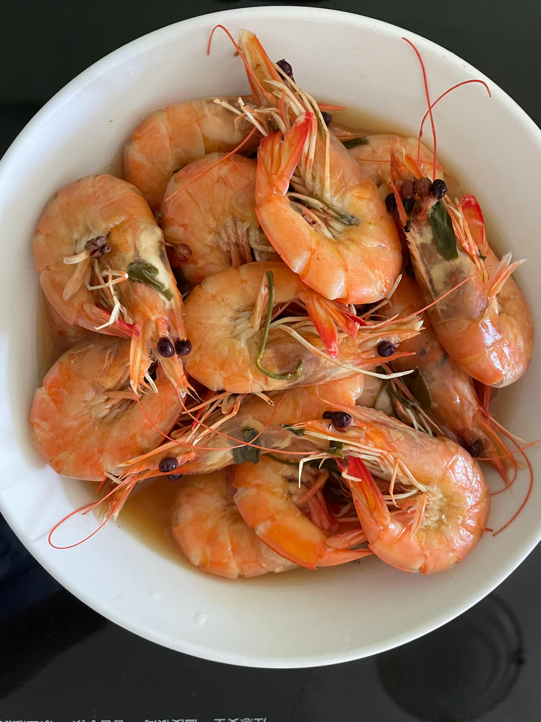 小美菜谱：茉莉花盐水虾的做法