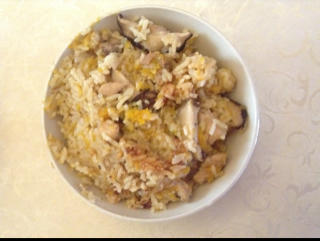 超省钱的电饭煲南瓜鸡腿饭