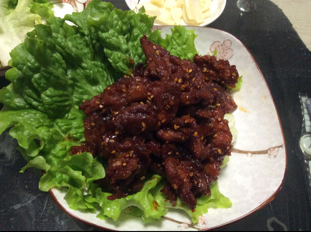 韩式烤五花肉