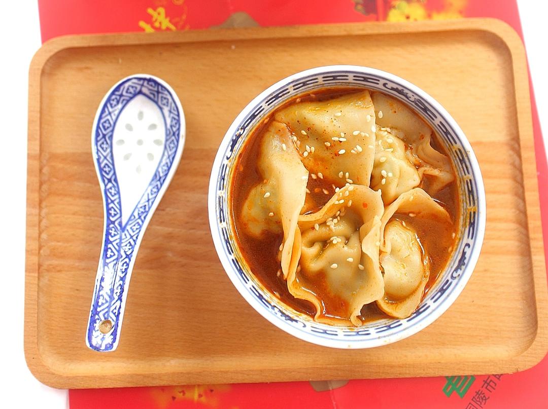 酸辣水饺