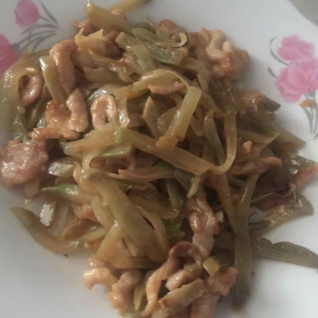 榨菜肉丝