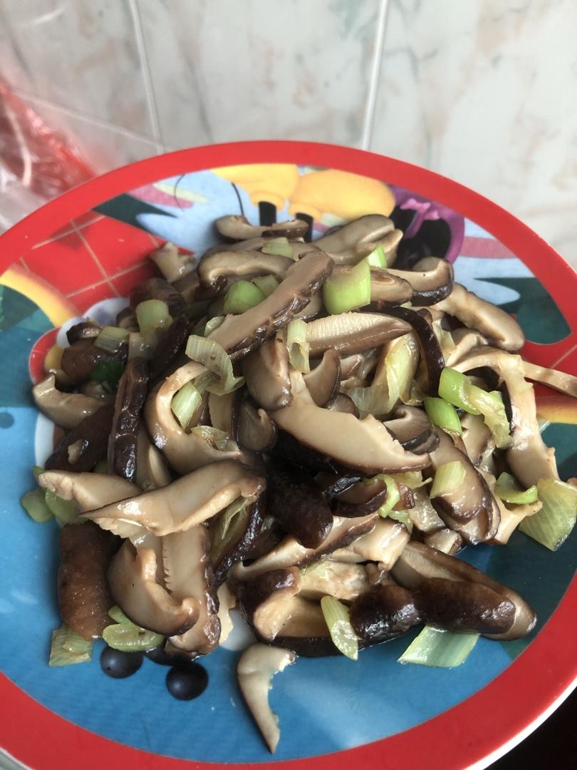 素炒香菇