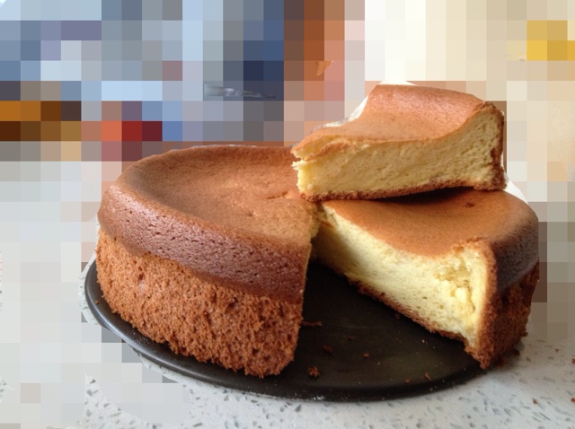超简单完美戚风蛋糕（6寸2蛋）附打发、翻拌、脱模视频