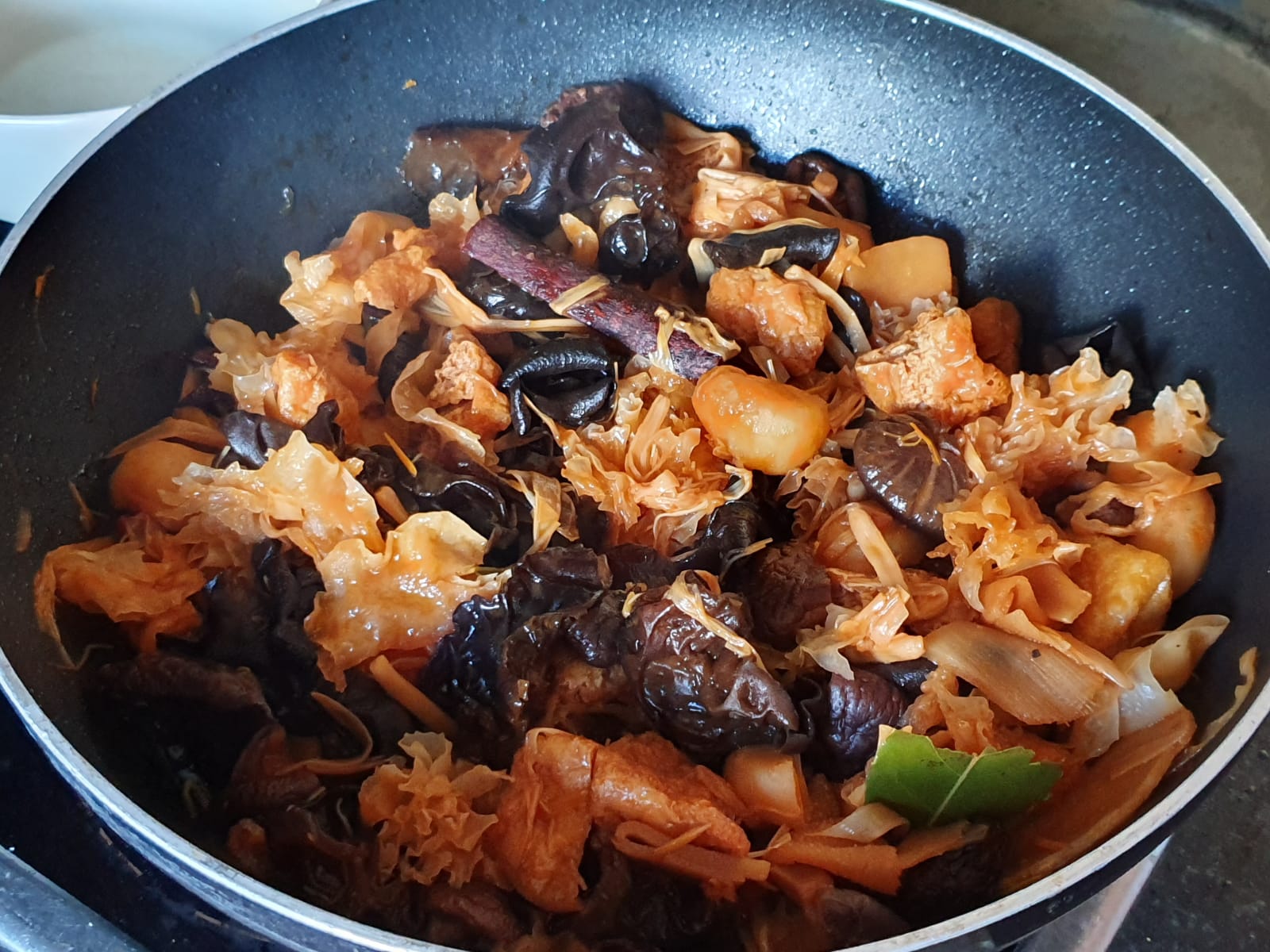 素什锦/Stewed Mushroom Mix/Mushroom Bhaji(Vegan)