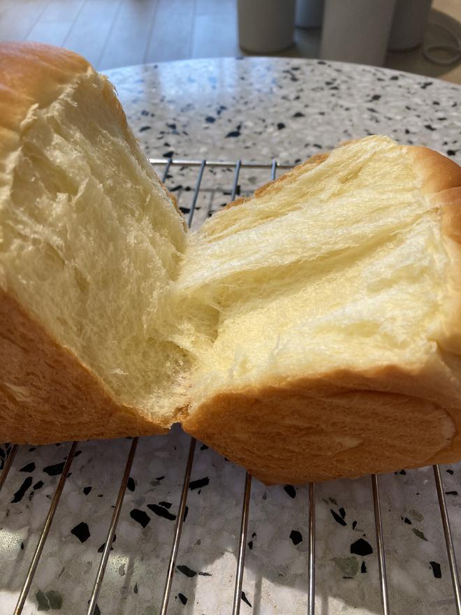 吐司 面包机揉面25分钟拉丝版的做法