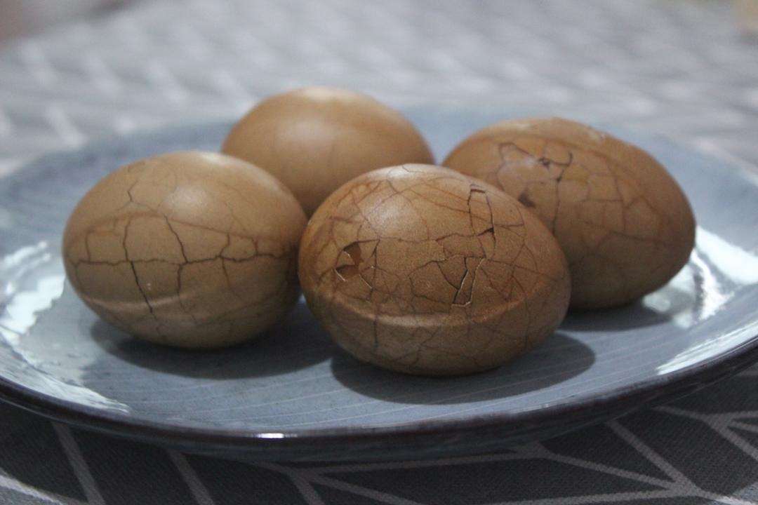 立夏食方——核桃壳煮鸡蛋