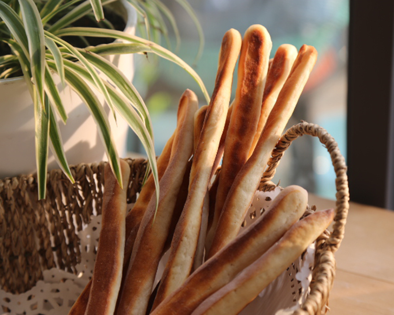 意大利面包棒（一次发酵）的做法