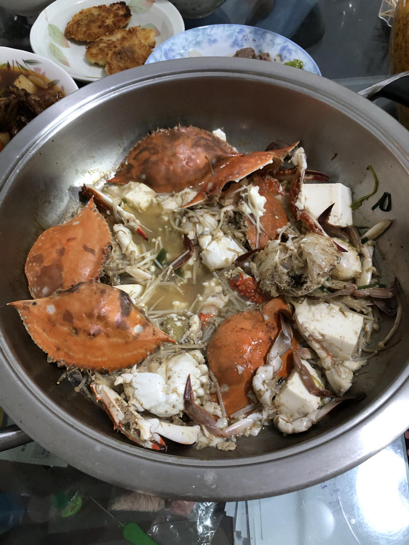 梭子蟹豆腐煲 by wqy