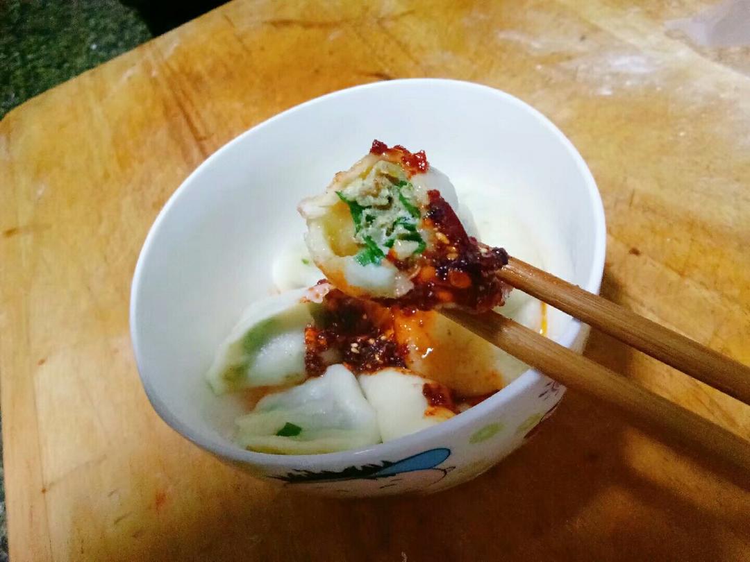 韭菜猪肉馅饺子