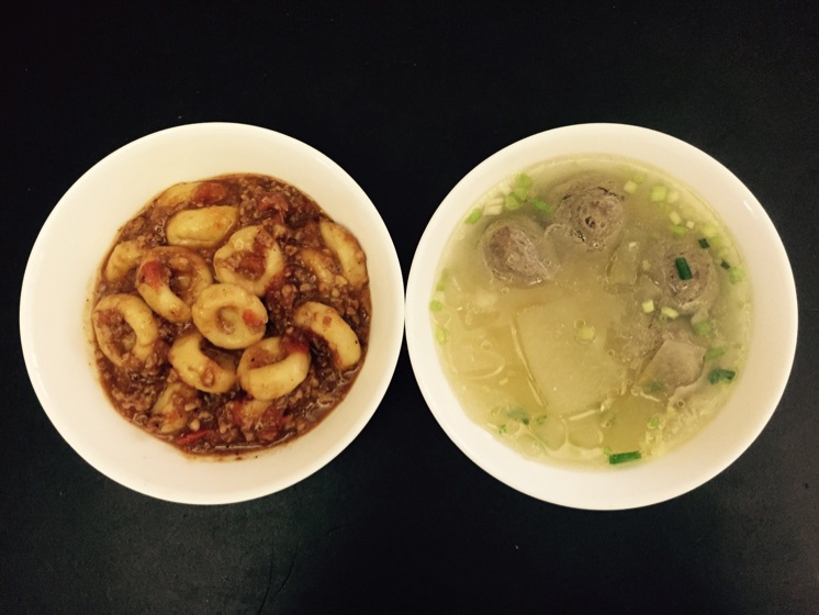 番茄鸡蛋拌酒窝