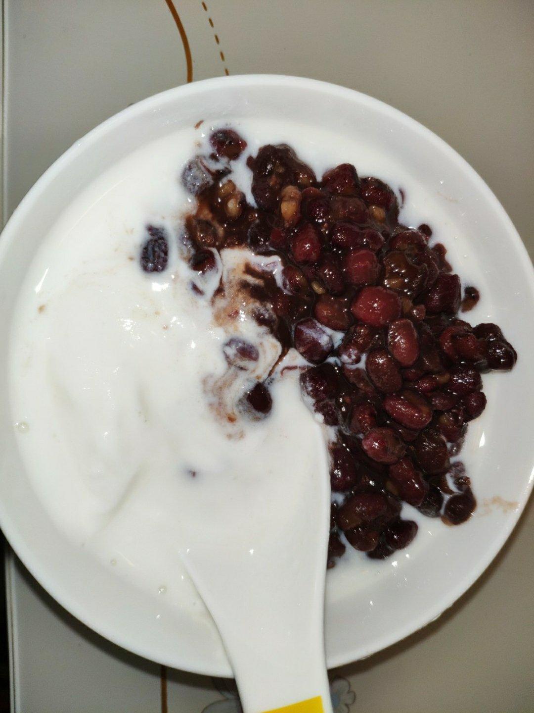 红豆酸奶