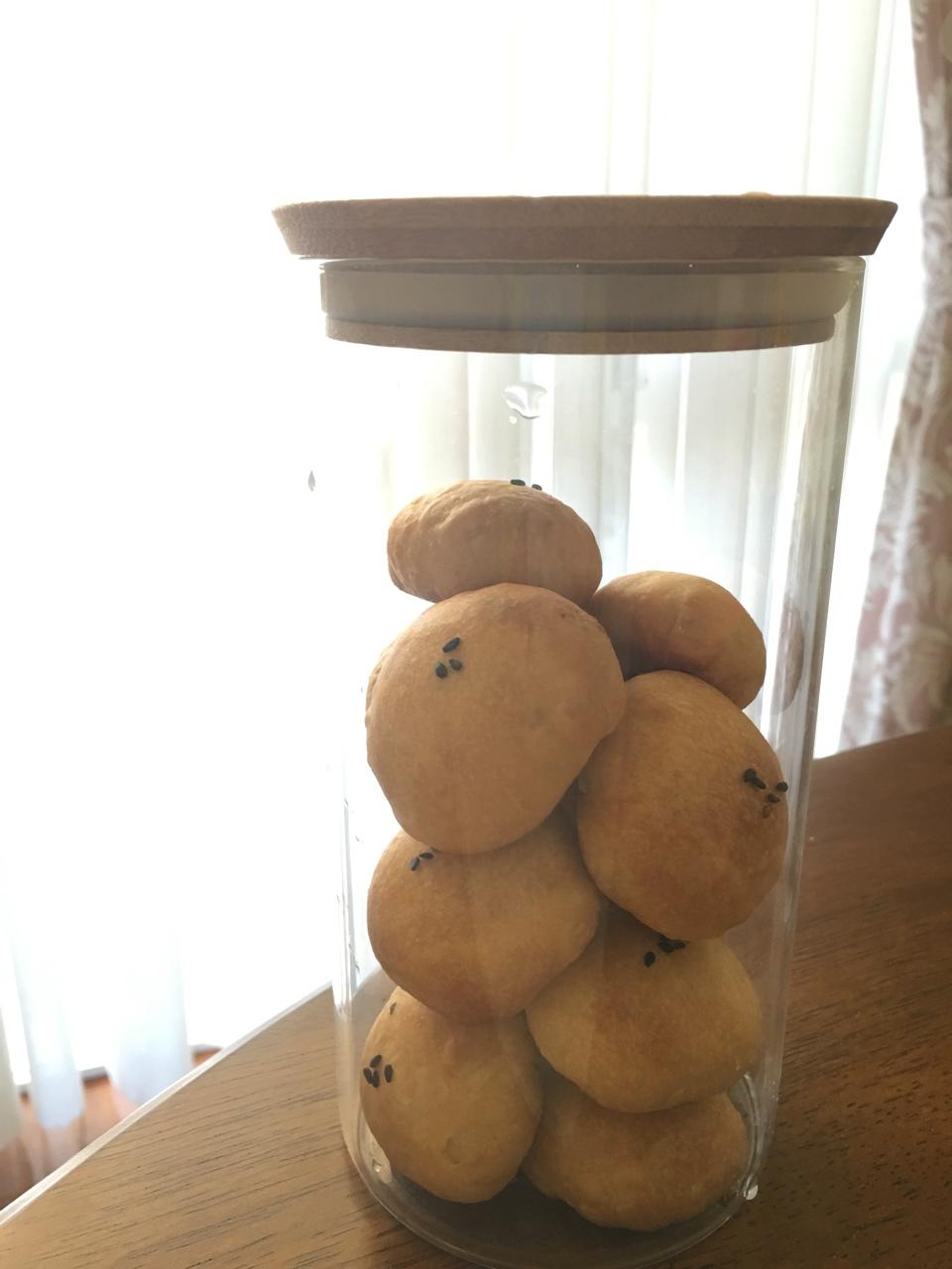 酥皮绿豆饼   酥得掉渣渣