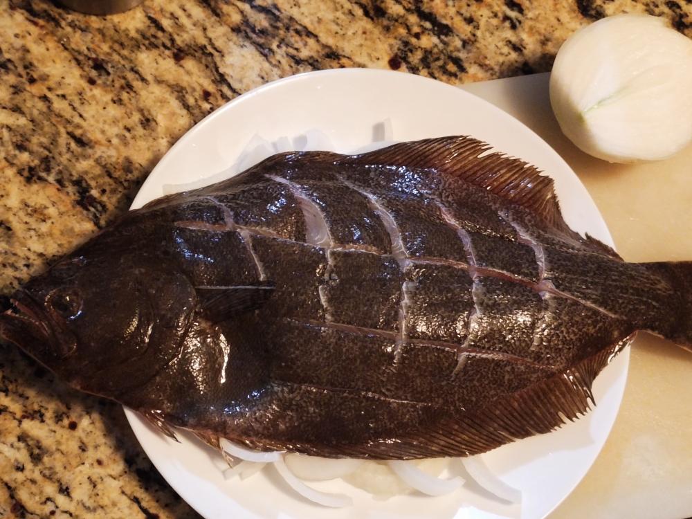 熊熊白白 清蒸七日鲜 比目鱼 Fluke 大西洋鲆鱼的做法步骤图 熊熊白白 下厨房