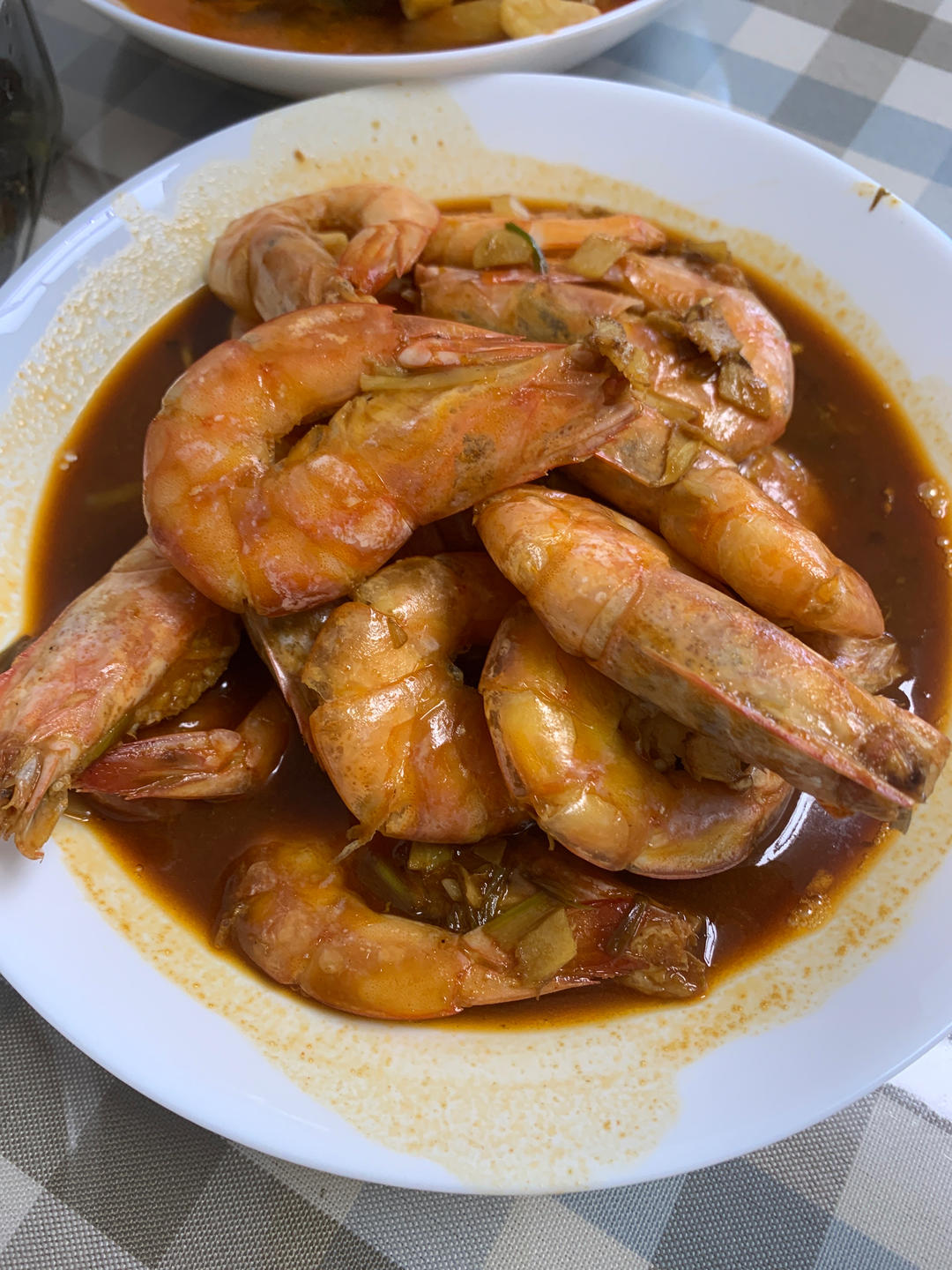 家庭版油焖大虾