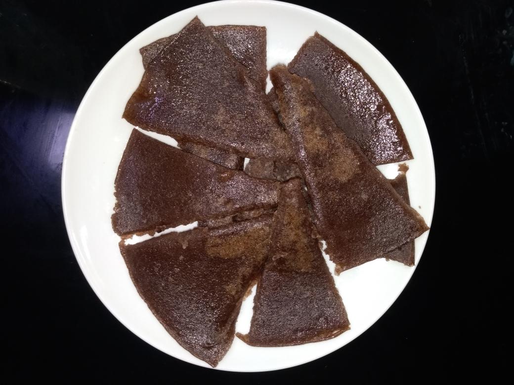 无糖无油紫薯全麦煎饼