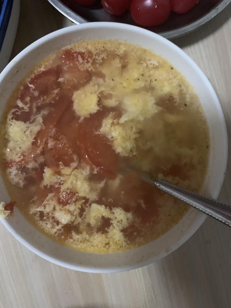 好喝到爆的西红柿鸡蛋汤