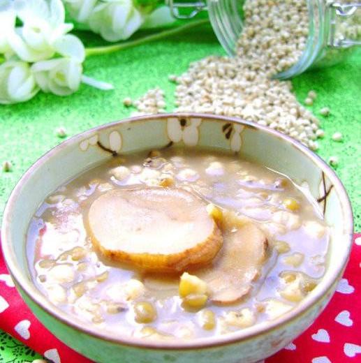 白芷绿豆薏仁汤的做法