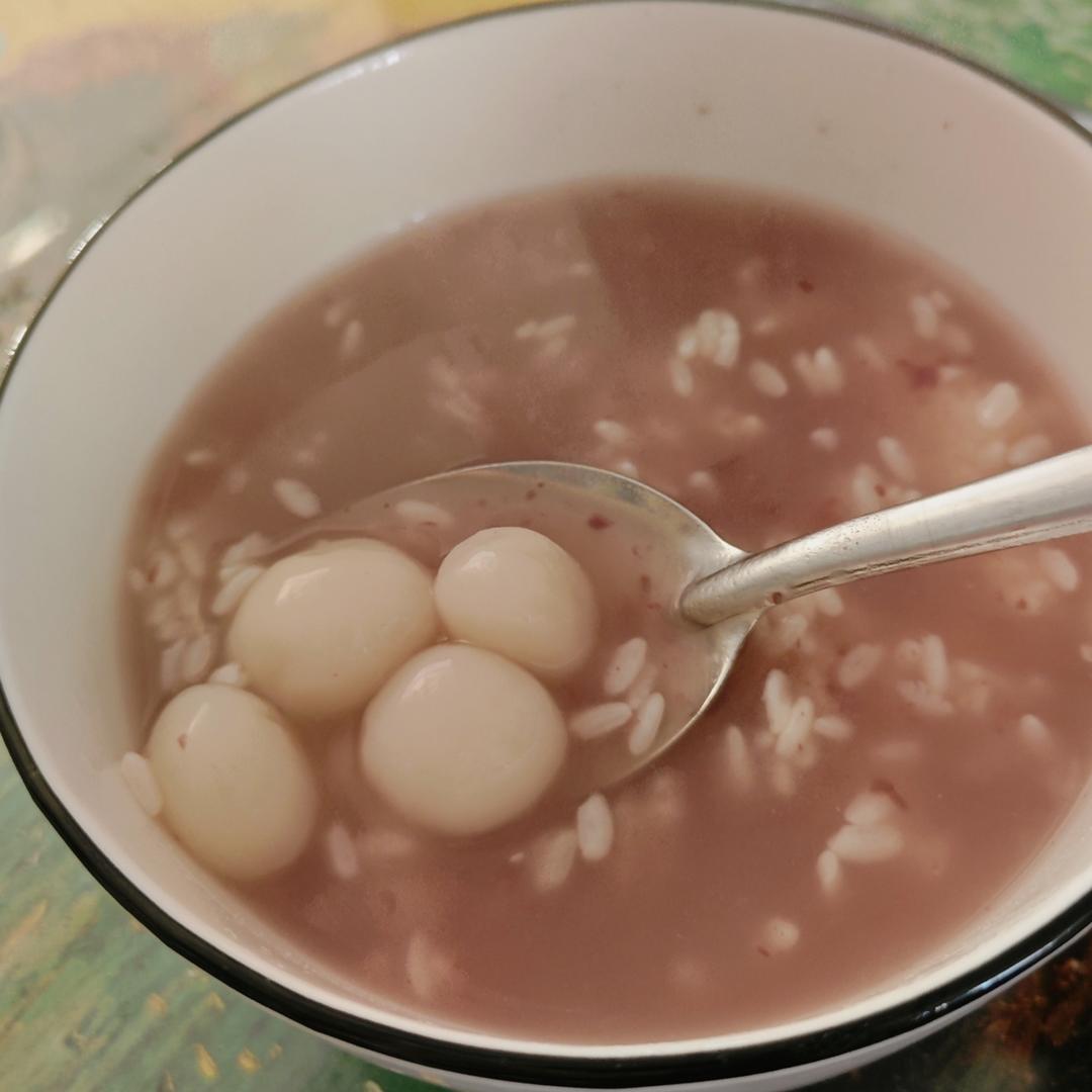 红豆沙桂花小汤圆