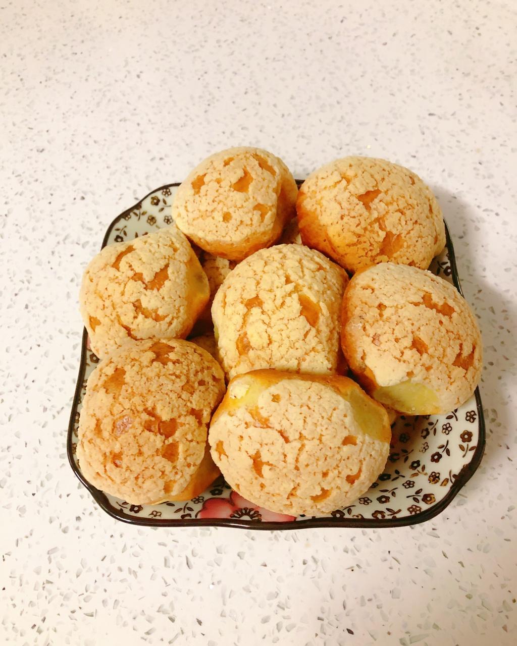 小豆子做的酥皮泡芙