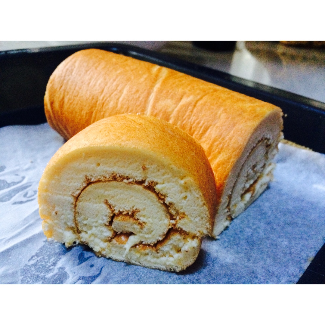 原味蛋糕卷