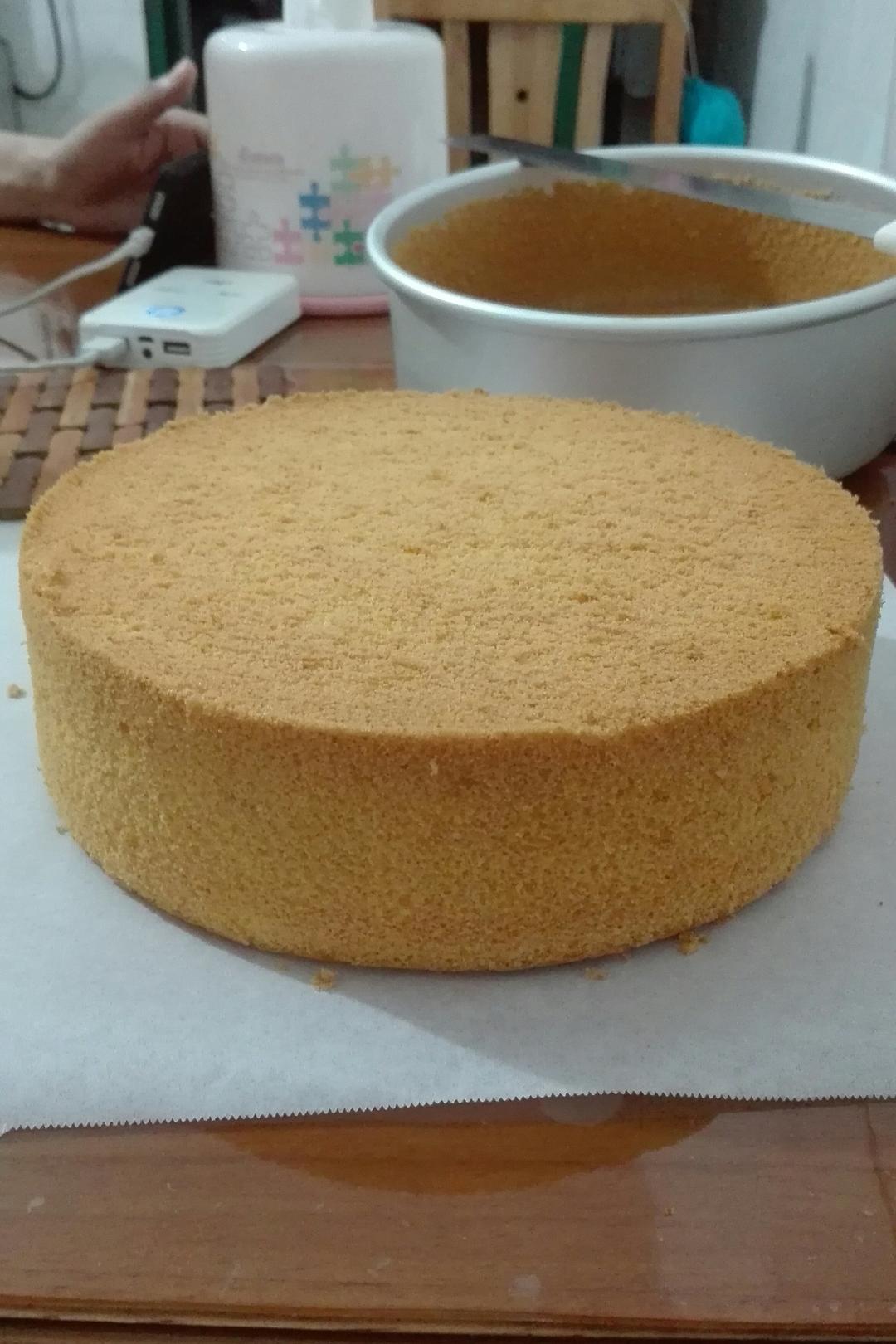 南瓜戚风蛋糕