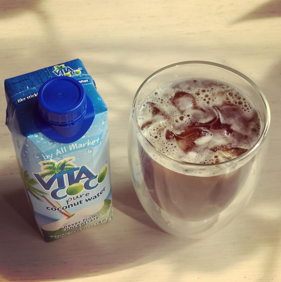 青椰咖啡的做法