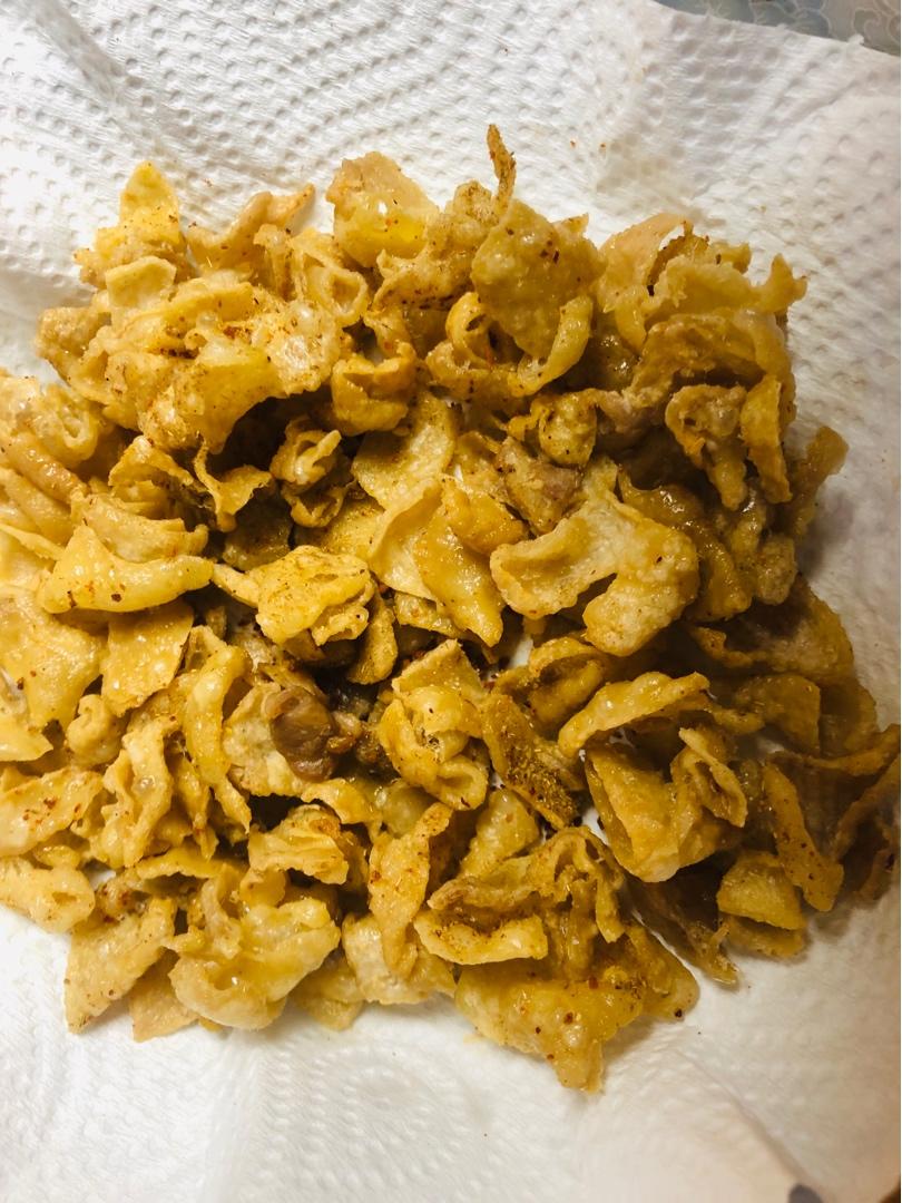 生酮—炸鸡皮 &鸡油       平价零食     空气炸锅版