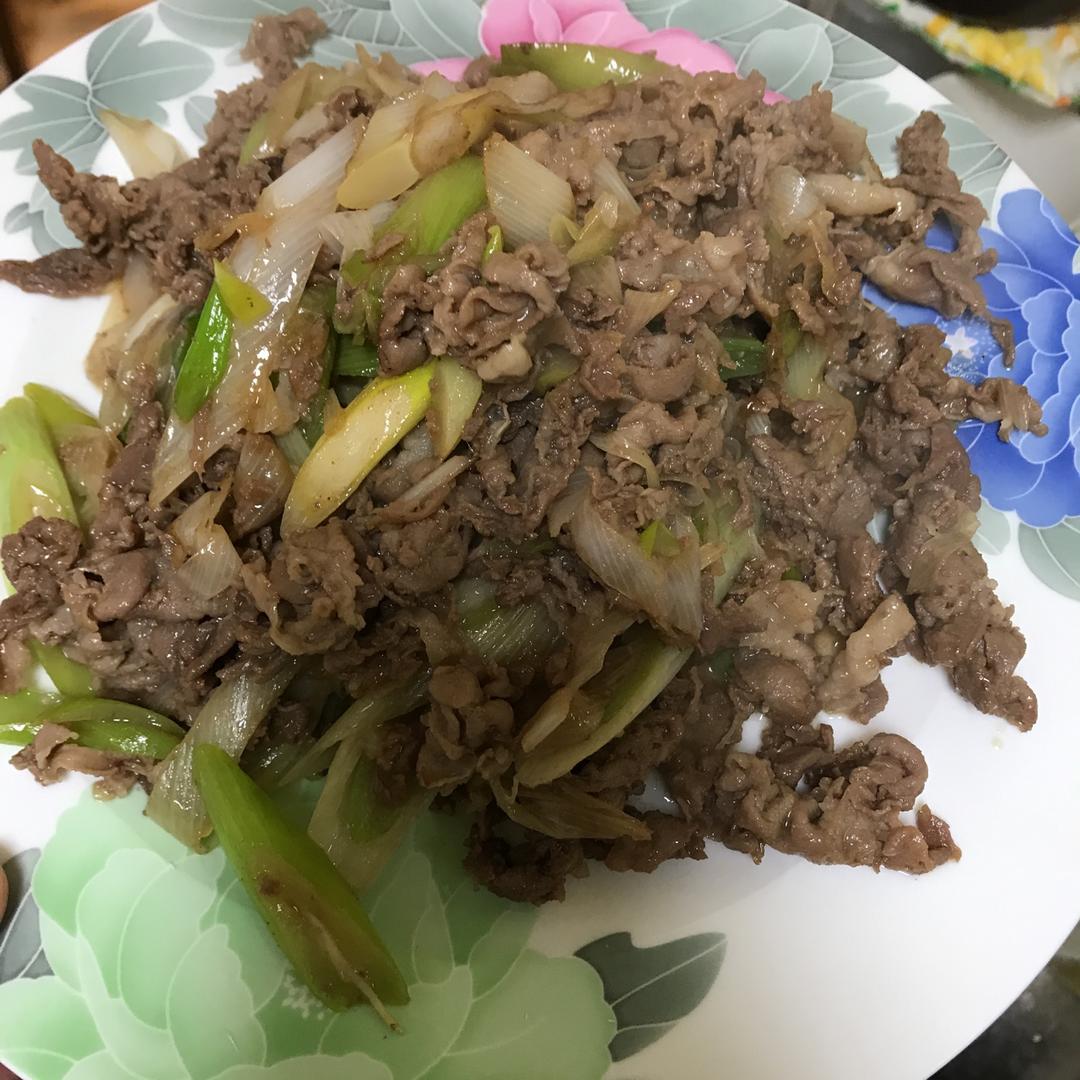 葱爆羊肉