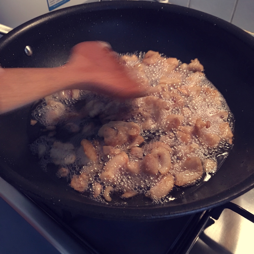 熬猪油