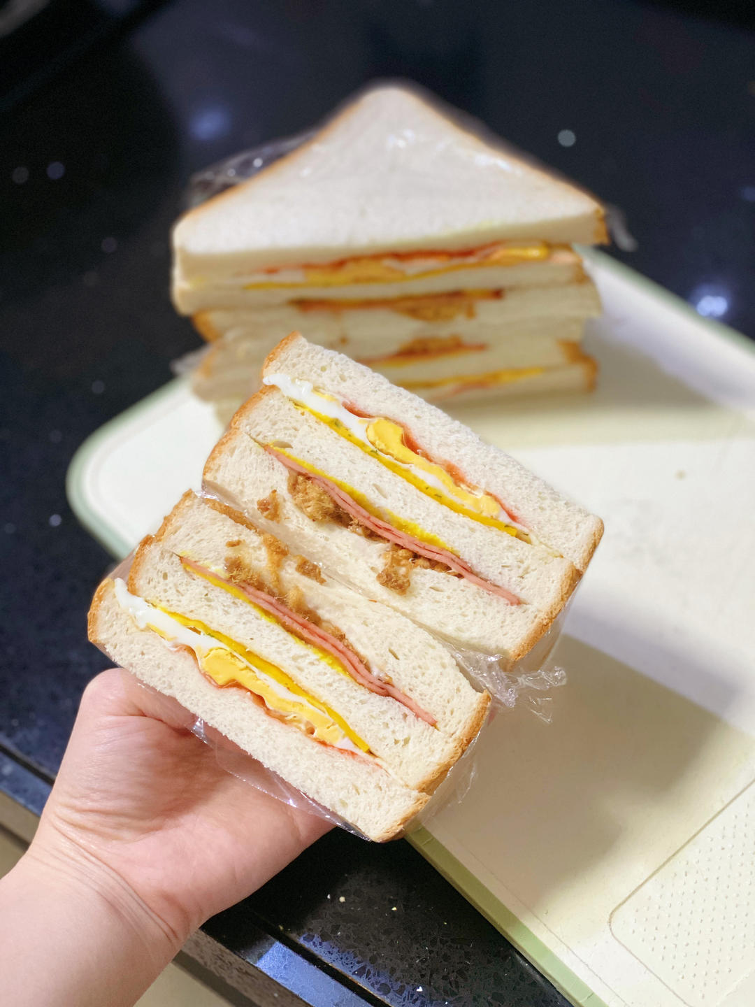 纯奶手撕吐司的做法 步骤1