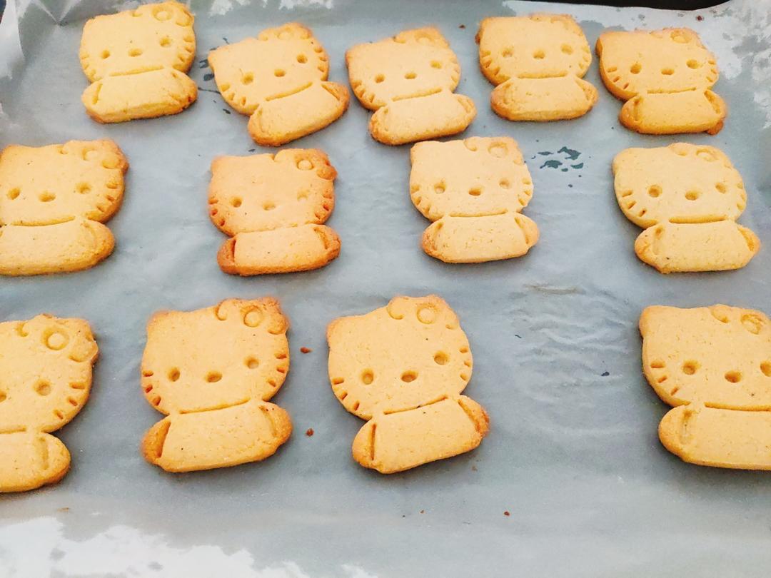 比桃酥好吃的玉米杂粮饼干😋