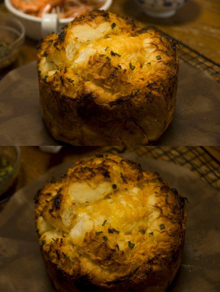 肉松手撕面包—超软会爆浆的面包哟