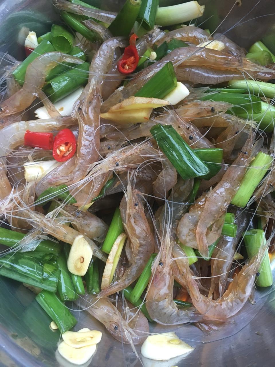 m张小猪m做的生卤青虾