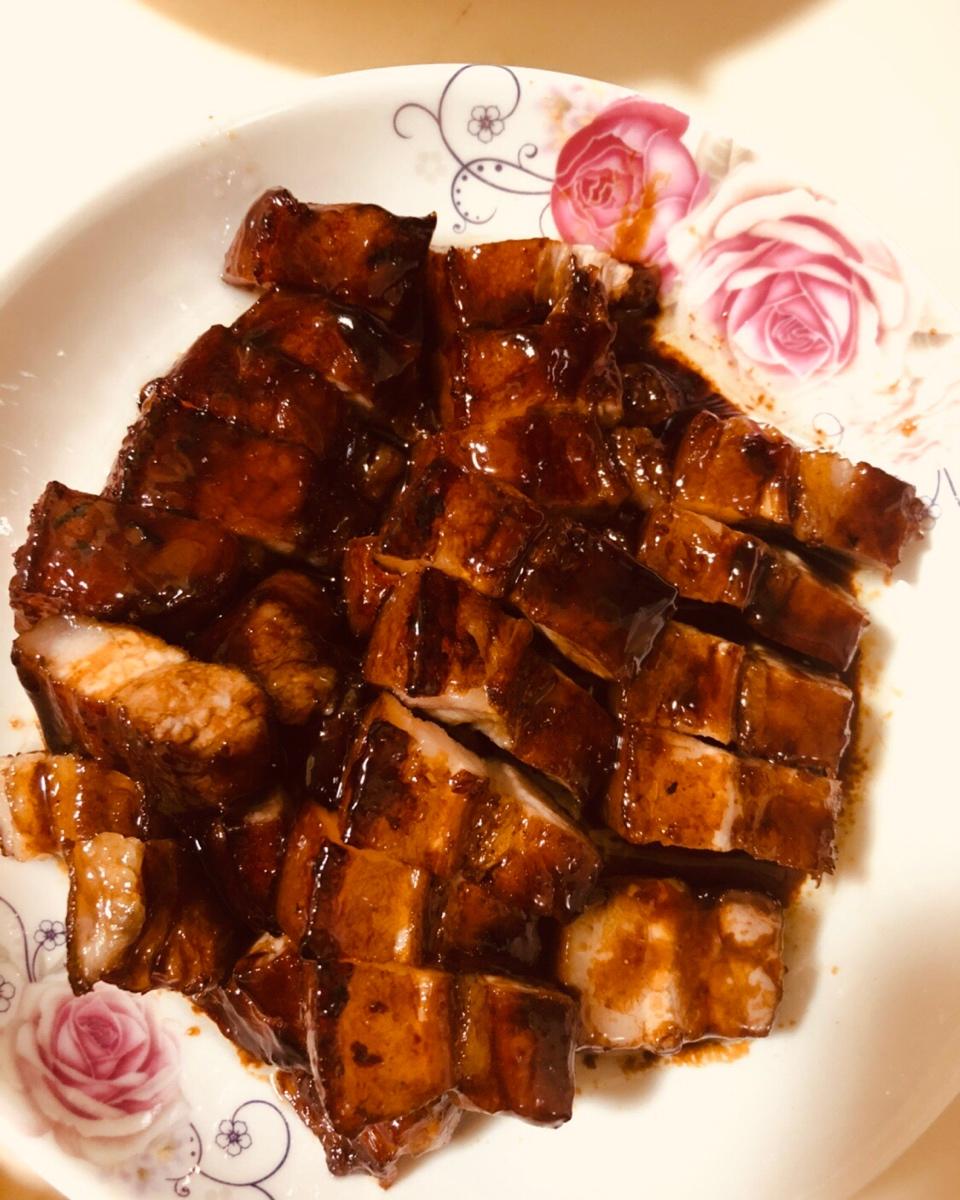 平底锅版蜜汁叉烧肉