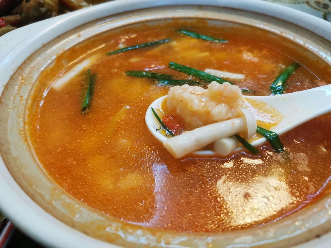 番茄虾滑