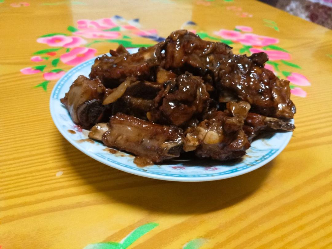 腐乳烧排骨