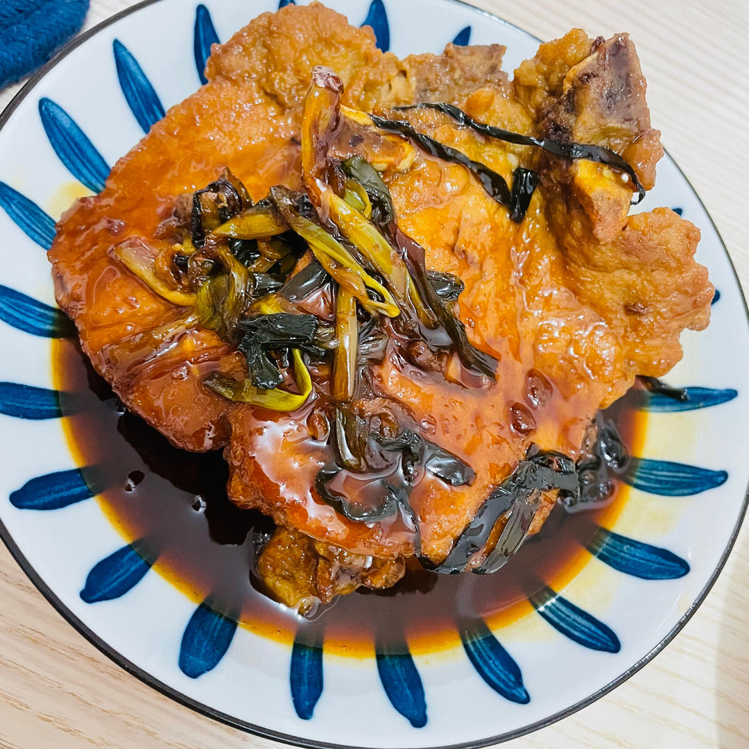 【葱㸆大排】一把小葱，烧出上海最经典的下饭菜！