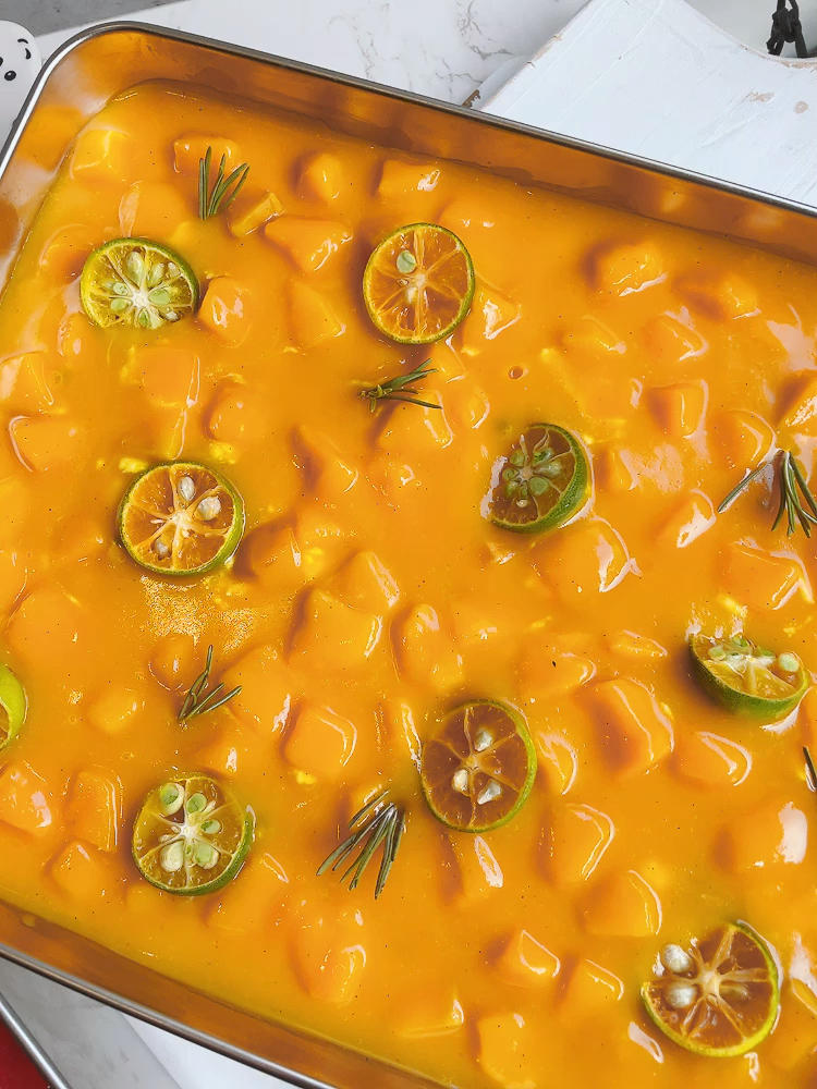 芒果百香果提拉米苏