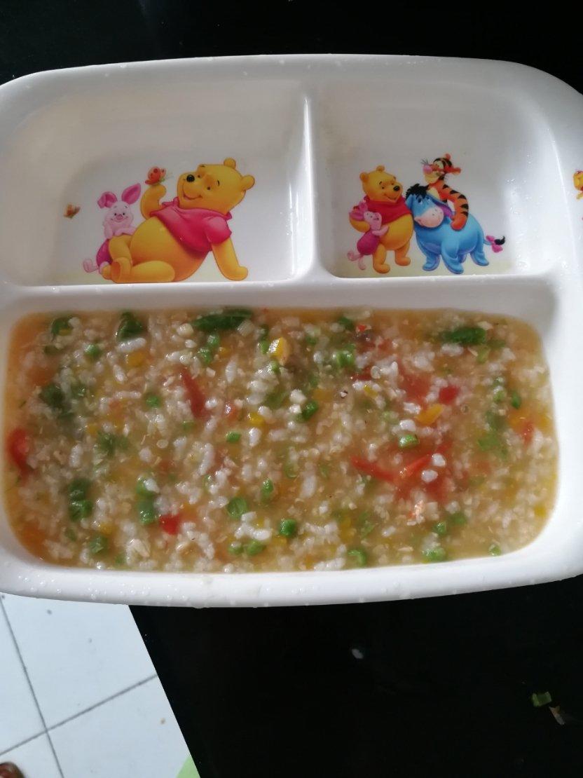 宝宝虾菜粥