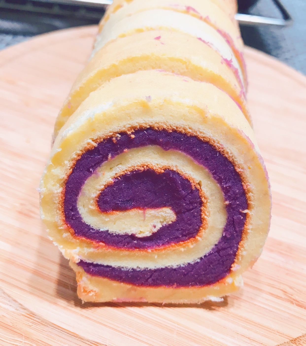 紫薯蛋糕卷